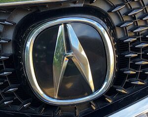 after acura emblem restoration – clear restored emblem