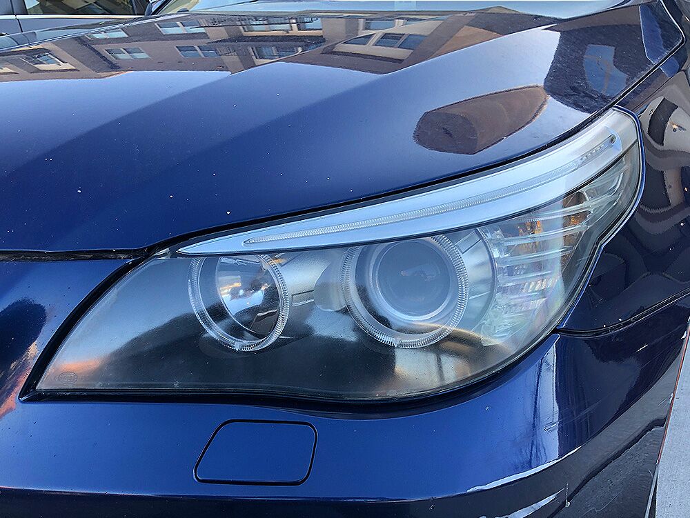 bmw 3series headlight after large